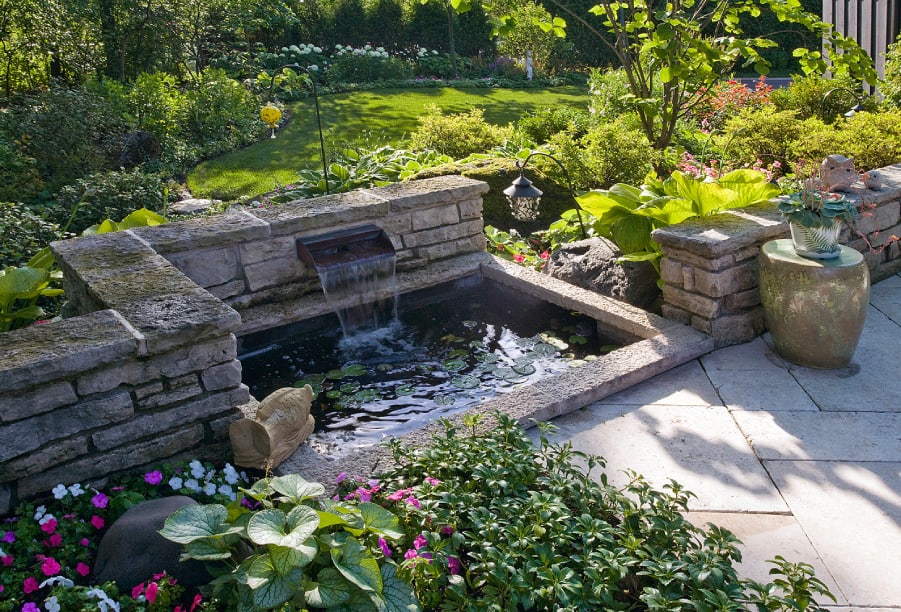 A Weathered Waterfall in Northbrook - Van Zelst