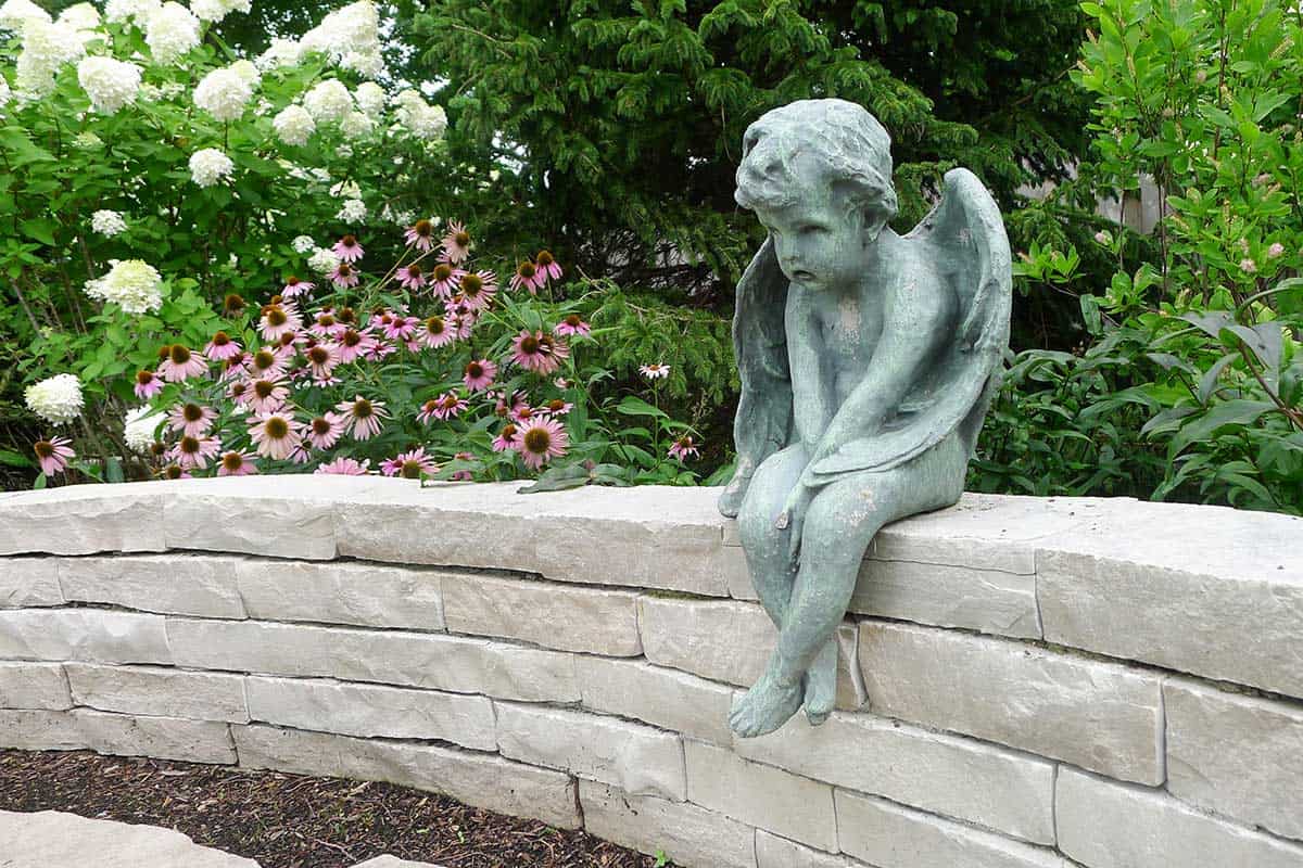 cherub-garden-art-lannonstone-wall