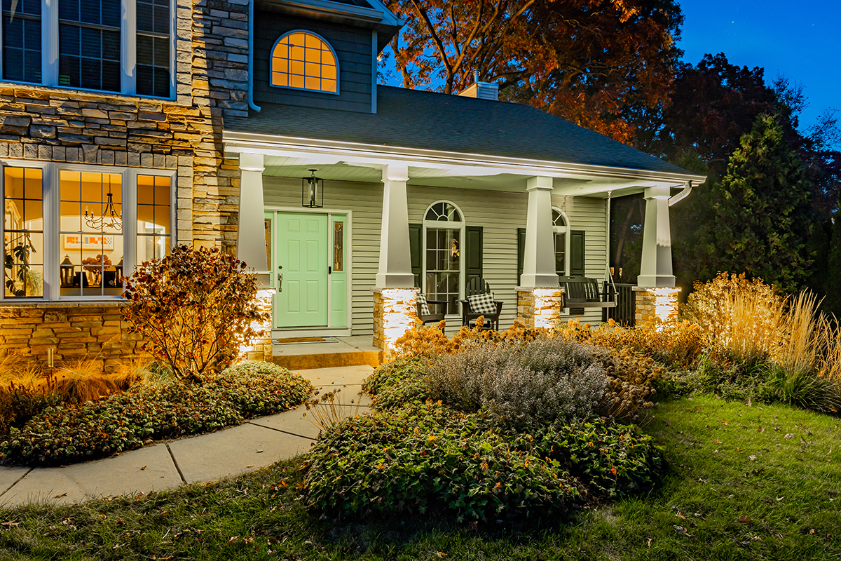 Inviting Curb Appeal at Twilight