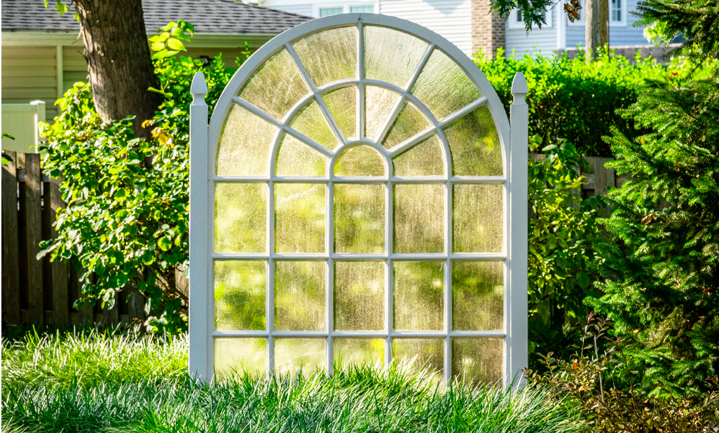 window art garden sculpture