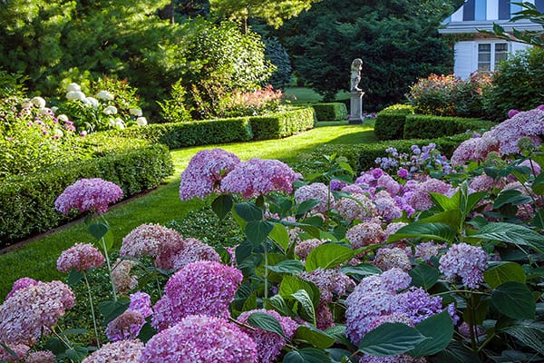Stunning Formal Garden in Winnetka, Illinois